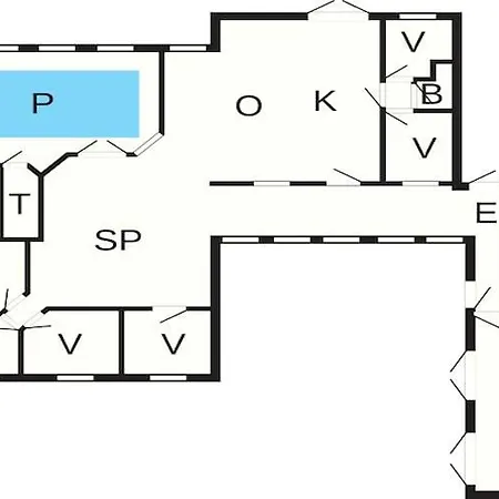 Six-bedroom In * Nordenbro Vesteregn